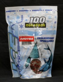 100 поклевок - Прикормка Ice Плотва 500гр